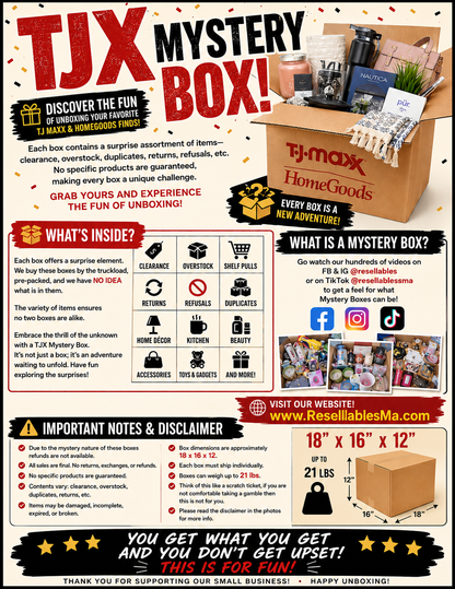 TJX mystery box illustration