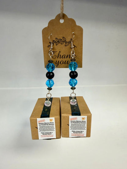 Mystery box earrings gift packaging