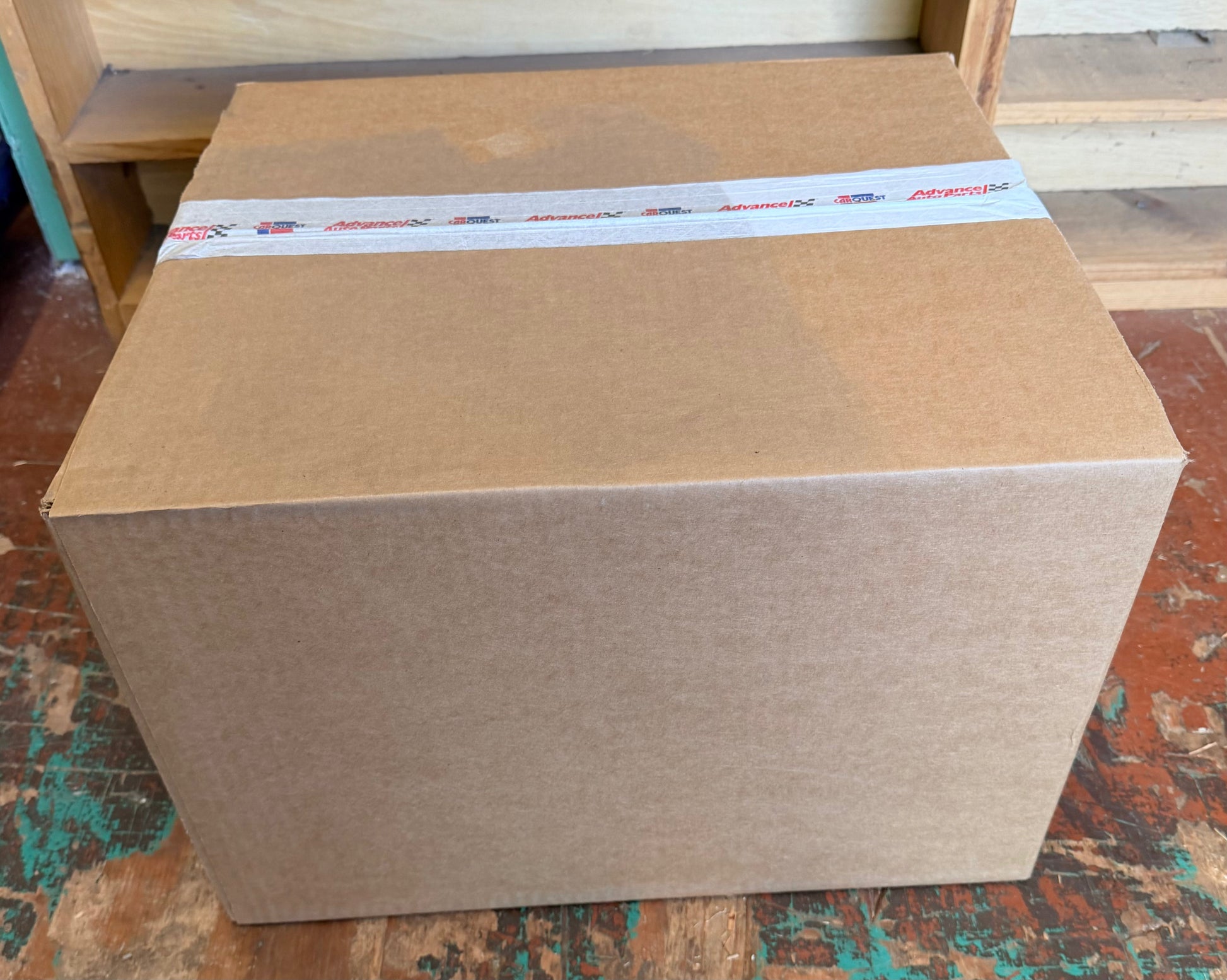 Carquest mystery box sealed side view