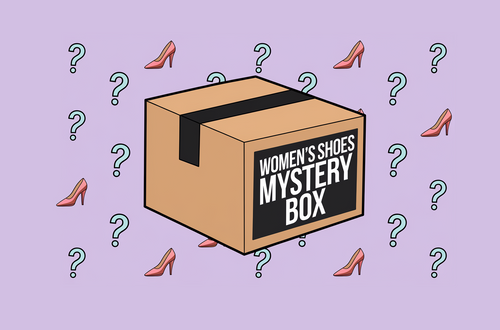 Womens shoes mystery box blind box 10 to 20 pairs surprise footwear